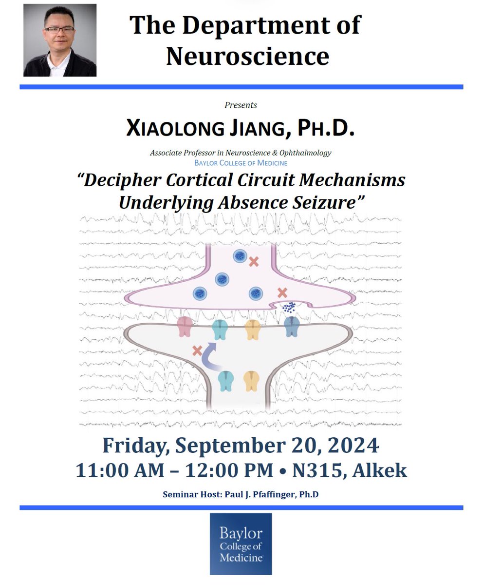 BCM Department of Neuroscience tweet media