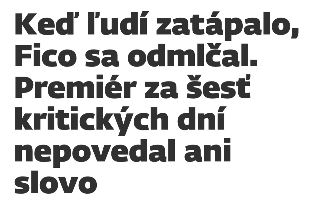 Ale kdeže. 
Fico len oslavuje svoju 60tku.
Predpokladám, že je to niekolkodňová megalomanská mafiánska ožranpárty s mladými štetkami, strieľaním do vzduchu a vrtuľníkmi a že sa z toho bude spamätávať ešte dlhšie ako z atentátu. 🤡💩