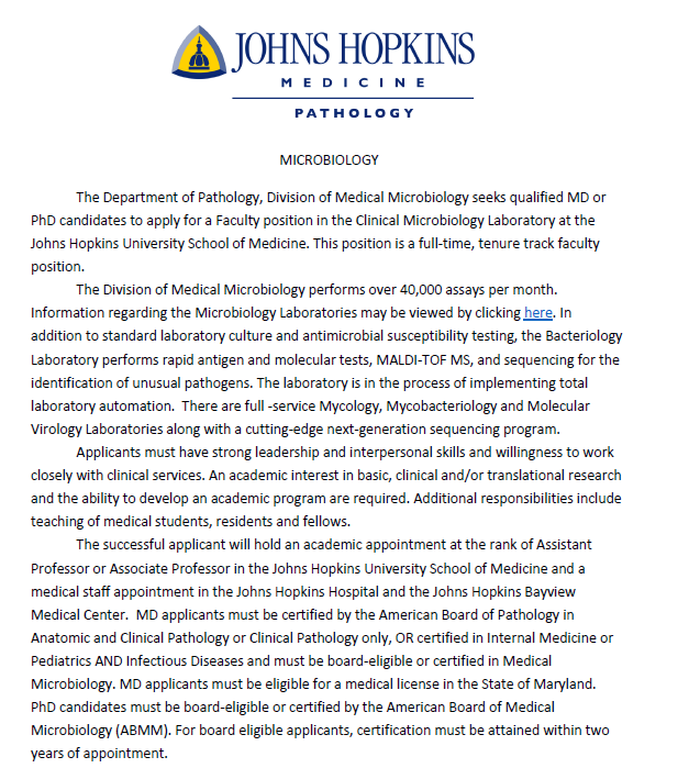 Johns Hopkins Pathology tweet media