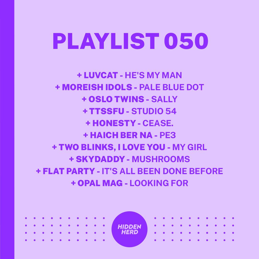 Hidden Herd (@hiddenherd) on Twitter photo More exciting emerging artists, ones-to-watch and hidden gems have been added to our new music discovery playlist π₯
Playlist 050 = <a href="/moreishidols/">Moreish Idols</a> <a href="/OsloTwins/">OSLO TWINS</a> <a href="/ttssfu/">TTSSFU</a> <a href="/honestyrhere/">ππ’π‘ππ¦π§π¬β’</a> <a href="/haichberna/">Haich Ber Na</a> <a href="/twoblinksily/">two blinks, i love you</a> <a href="/party_flat/">Flat Party</a> + more.
Like and listen on Spotify β‘οΈ spoti.fi/3JilamR More exciting emerging artists, ones-to-watch and hidden gems have been added to our new music discovery playlist π₯
Playlist 050 = <a href="/moreishidols/">Moreish Idols</a> <a href="/OsloTwins/">OSLO TWINS</a> <a href="/ttssfu/">TTSSFU</a> <a href="/honestyrhere/">ππ’π‘ππ¦π§π¬β’</a> <a href="/haichberna/">Haich Ber Na</a> <a href="/twoblinksily/">two blinks, i love you</a> <a href="/party_flat/">Flat Party</a> + more.
Like and listen on Spotify β‘οΈ spoti.fi/3JilamR