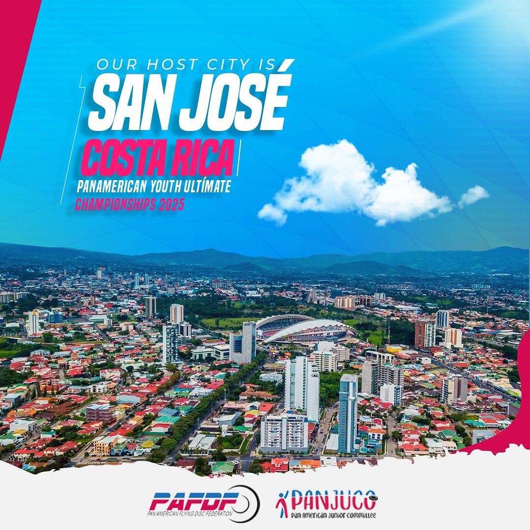 The Pan American Flying Disc Federation (PAFDF) would like to announce the 2025 Panamerican Youth Ultimate Championships. 🧵