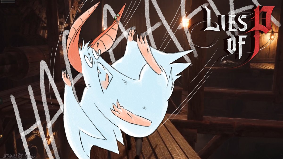 TheFrenchBat et P ont enfin atteint la cathédrale... Qui semble en travaux, un peu envahi et QU'EST CE QUE C'EST QUE TOUT CE POISON TUDIEU ?!! Il va falloir qu'on cause très sérieusement avec l'archevêque, quand on arrivera à le trouver..

Link : youtu.be/PMff72K8ztI
#liesofP