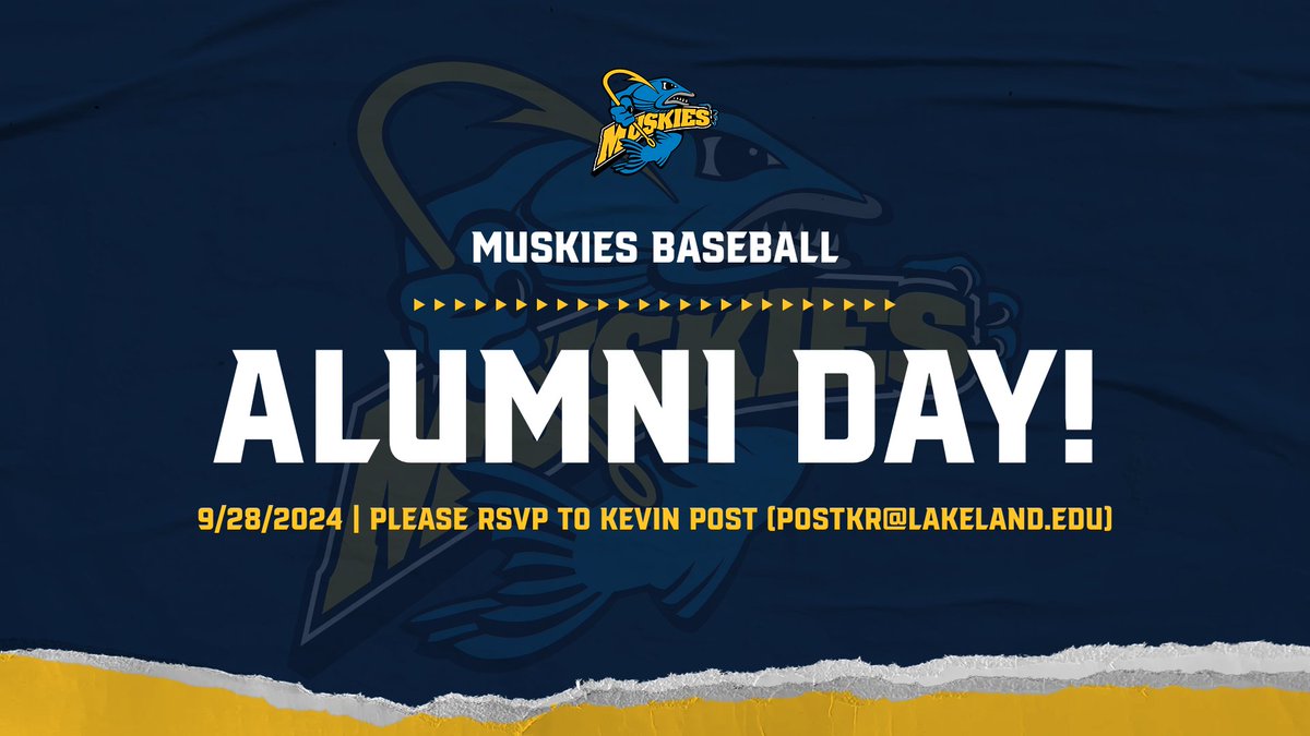 ATTENTION LAKELAND BASEBALL ALUM!!  Please Join us for our Alumni day coming soon.  This is a great opportunity for our current players and staff to connect with our alum. We look forward to seeing everyone who is able to make it!