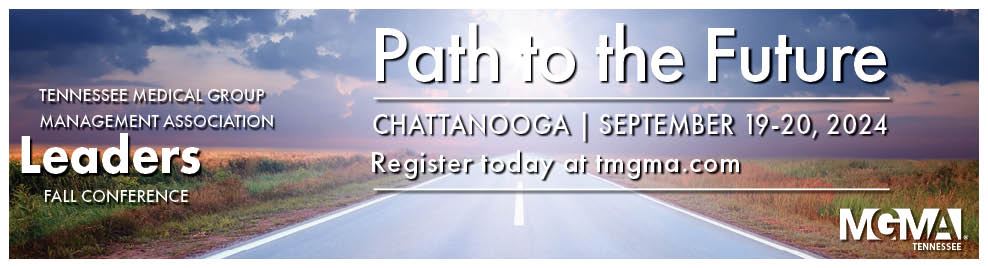 SVMIC's tweet photo. Would you like to further your education and network with fellow Tennessee professionals and industry leaders? Don't miss your chance to attend the upcoming 2024 Tennessee MGMA Fall Conference, in Chattanooga, TN!

To view agenda and register, visit: https://t.co/9yQzhg5UiZ https://t.co/xC1GKMsBdI