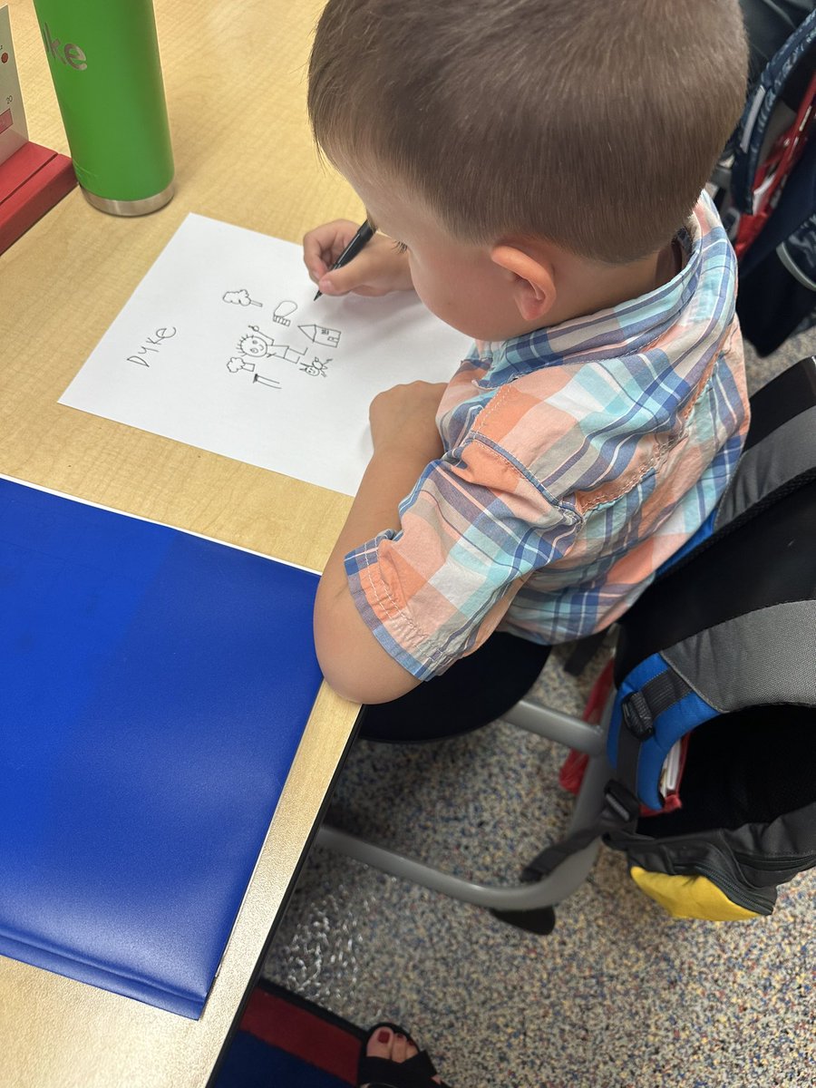MillbrookeMax's tweet photo. Our youngest mountain lions are starting with writing practice as they dig into Wit and Wisdom, the ELA curriculum! #theresnoplacelikemillbrooke #OPSmaketodaycount @olatheschools https://t.co/QpmYh8JFHW