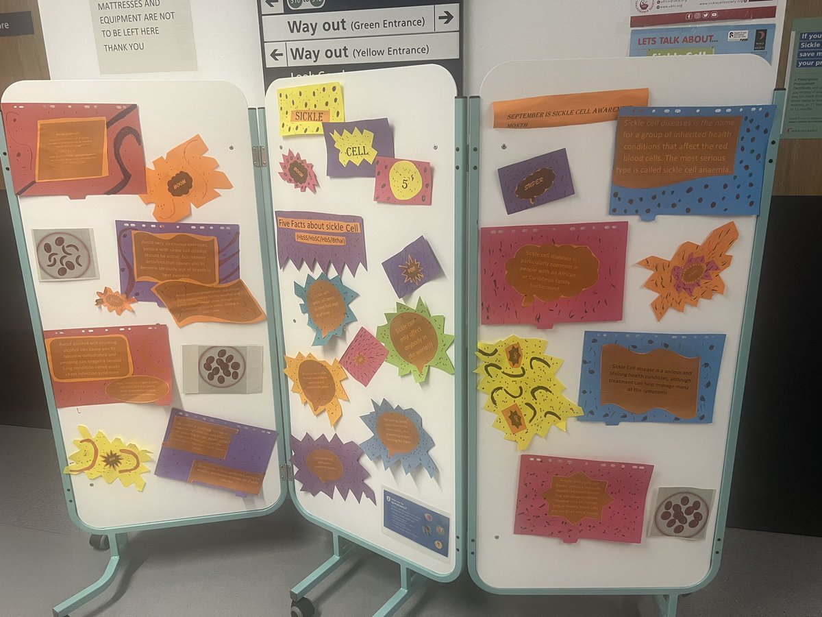 Sickle cell month come join us for some learning every Thursday 10-12 in the look good feel better room city campus #sicklecellawareness