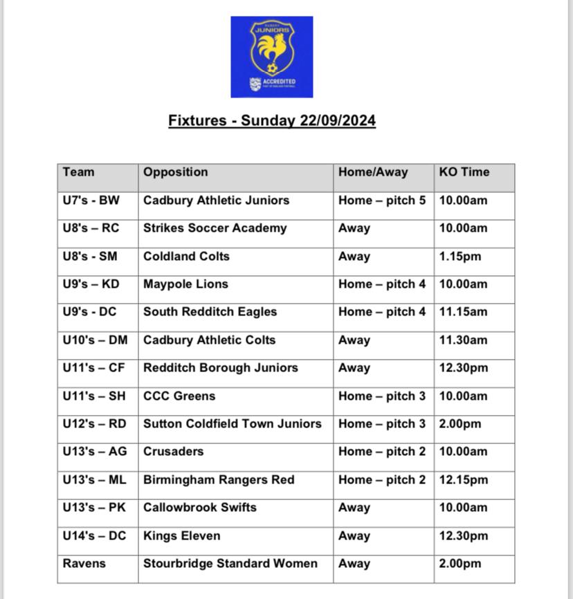 Rubery Juniors FC tweet media