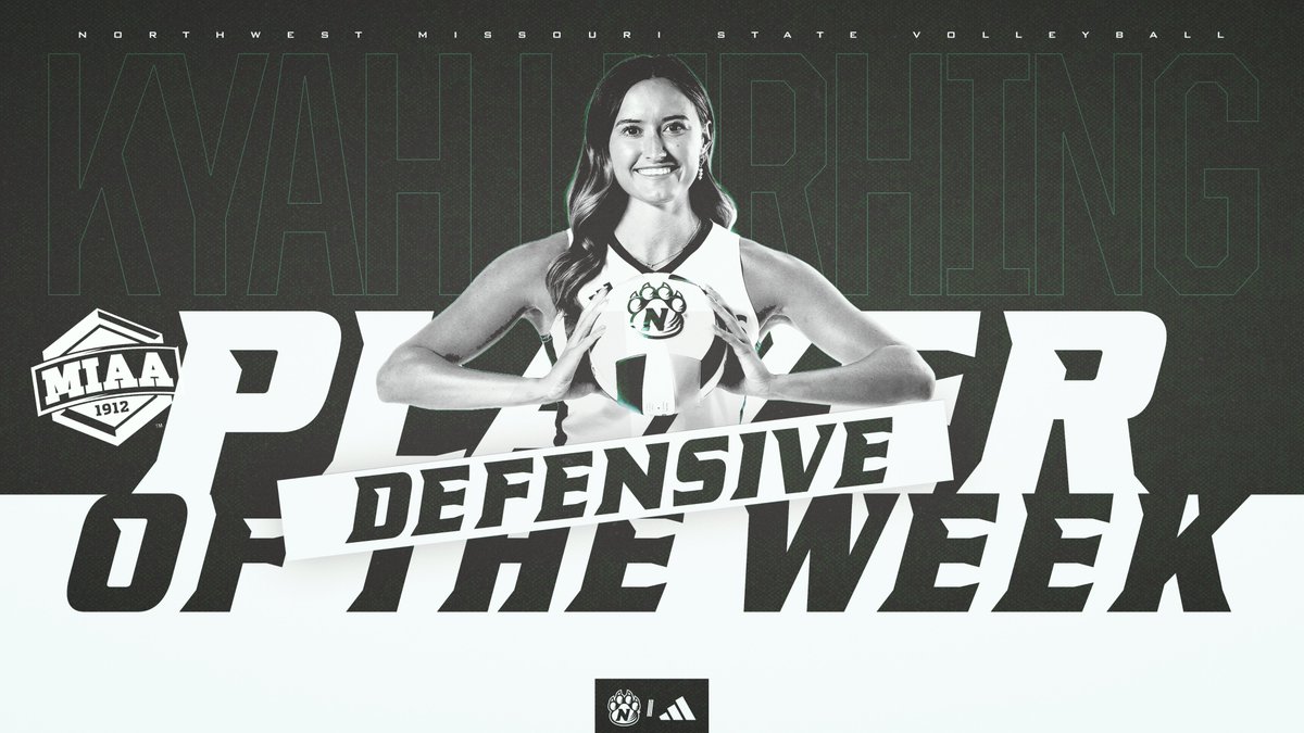 Northwest Athletics (@bearcatsports) on Twitter photo Senior libero Kyah Luhring has been named the MIAA Volleyball Defensive Athlete of the Week. Luhring averaged 5.00 digs per set as she produced 85 digs in four matches (17 sets) at the Outback Invitational in Pensacola, Fla. <a href="/NWBearcatVB/">Bearcat Volleyball</a>
bit.ly/4ekXajj
#OABAAB Senior libero Kyah Luhring has been named the MIAA Volleyball Defensive Athlete of the Week. Luhring averaged 5.00 digs per set as she produced 85 digs in four matches (17 sets) at the Outback Invitational in Pensacola, Fla. <a href="/NWBearcatVB/">Bearcat Volleyball</a>
bit.ly/4ekXajj
#OABAAB
