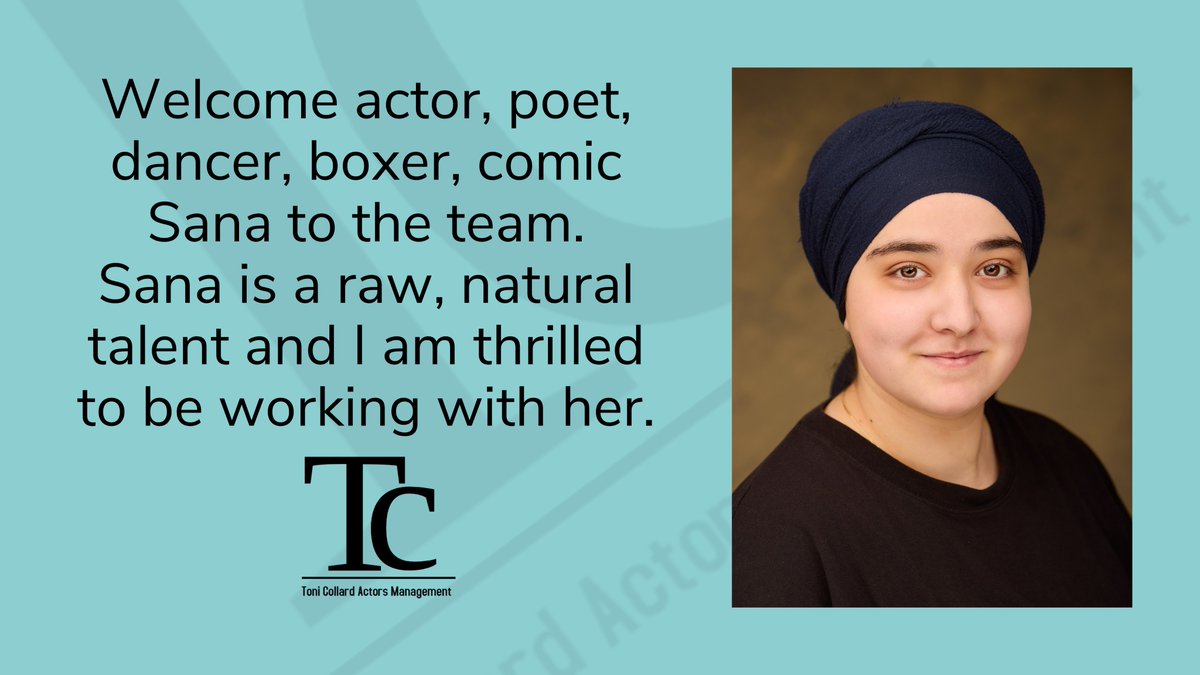 Welcome the superbly talented Sana to #TeamTCA