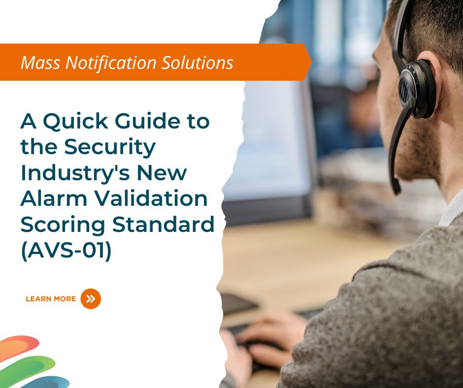 LSISolvesSafety's tweet photo. The Monitoring Association's new Alarm Validation Scoring Standard (AVS-01) aims to decrease emergency response times. Learn how. https://t.co/4TucBXp7Kb #securityalarmintegration #schoolsafetysoftware #buildingsafetysoftware #MassNotificationPlatform https://t.co/3zASk12NKm