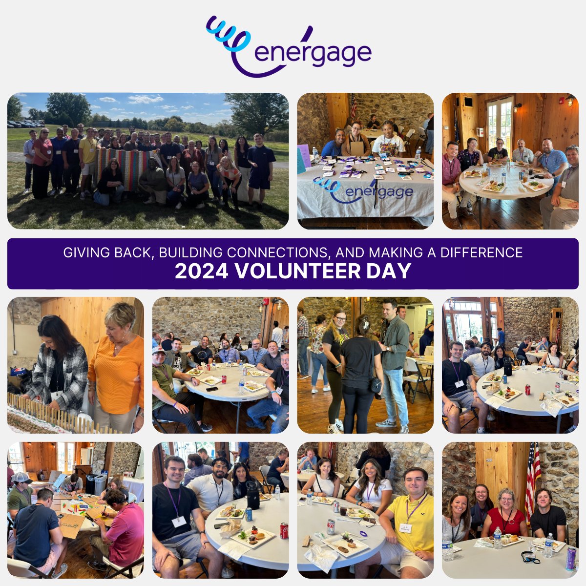TeamEnergage's tweet image. A day of giving back and engaging with our community!
Our 2024 Volunteer Day was filled with smiles, teamwork, and making a positive impact.
Thanks to @Integrate for Good for hosting such a meaningful event.
#volunteerday2024 #teamworkinaction #strongertogether #energage