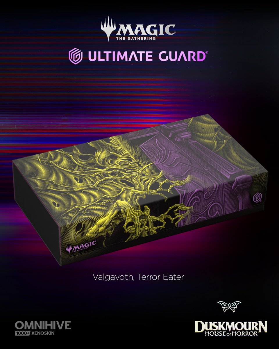 UltimateGuard's tweet image. The House of Horror has opened its gates! 😱
We are excited to unveil our latest line of #UltimateGuard products, specifically designed to shield your most prized cards from the terrors lurking in the dark.
Sneak over to ultimateguard.com and get them while the stock lasts!