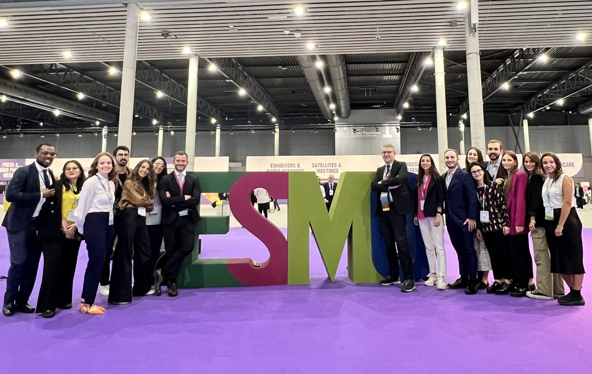 PTarantinoMD's tweet photo. The #CuriglianoLab and alumni taking over #ESMO24! @curijoey https://t.co/q3hVhB3DFO