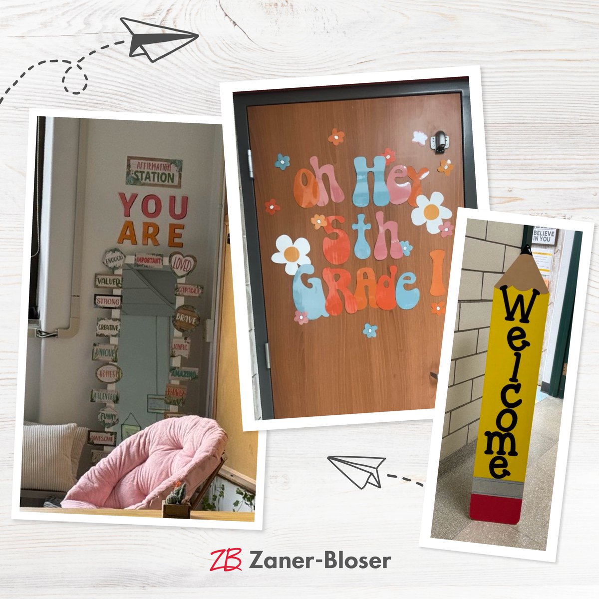 We ❤️ seeing the ways you're welcoming students and their families back to school! Feel free to share a photo of your entryway or favorite space with us.