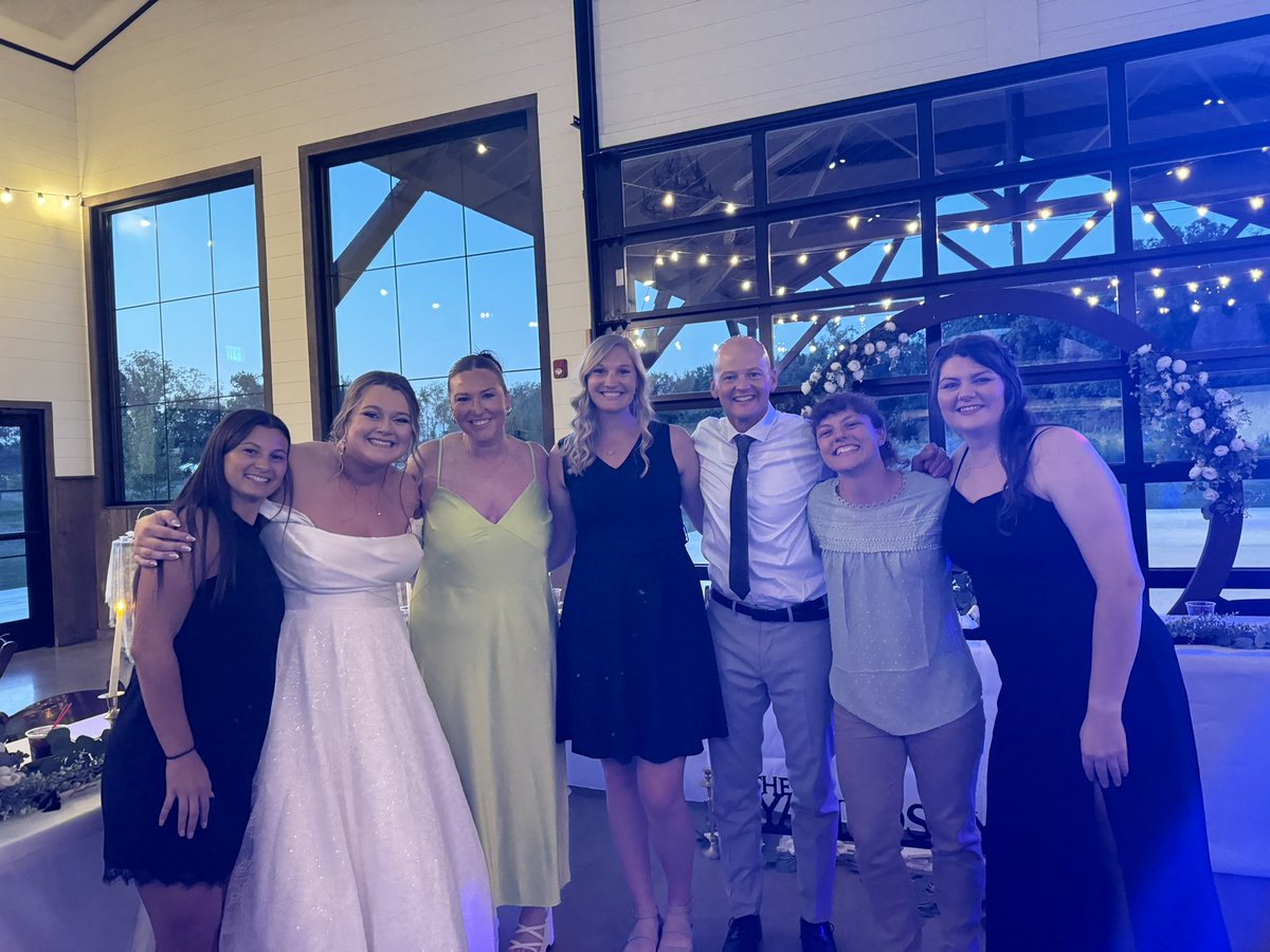 It’s Official!!

Such an amazing evening last night celebrating Coach Rach and her new husband Eric!

Congrats to Mr. And Mrs. Yankosky!