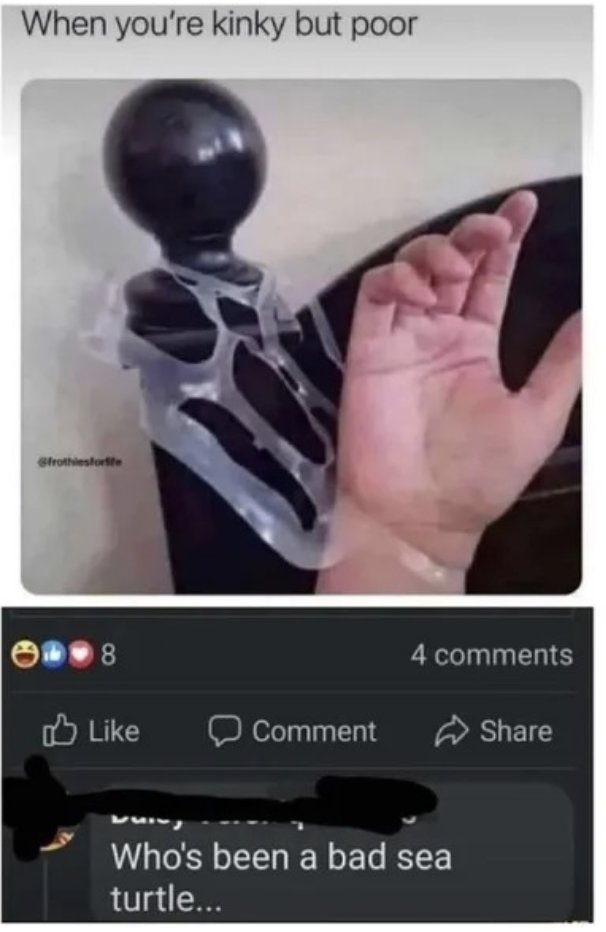 What are the craziest items you have used for makeshift BDSM set-ups? 😝