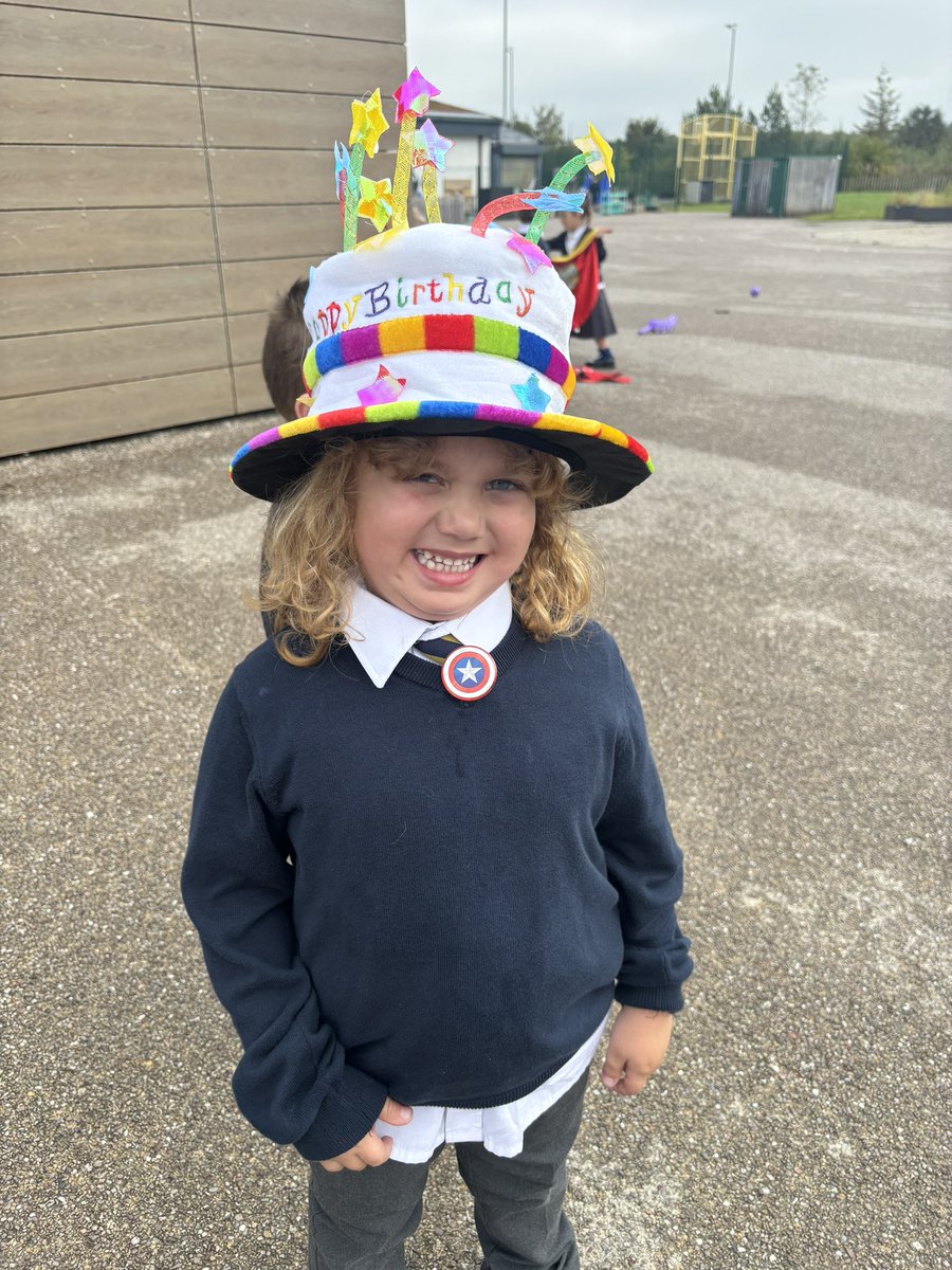 We love our new Birthday hats!