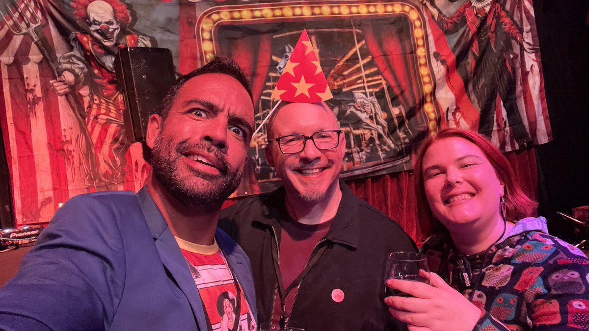 SarahYoungSF's tweet photo. What a fantastic weekend @BridgeportFest with “Not Him” and “An Ending”. “Not Him” won Best Horror! #femalefilmmakers #indiefilmmaking #shorthorrorfilm #shortfilms https://t.co/qCbflHmVsP