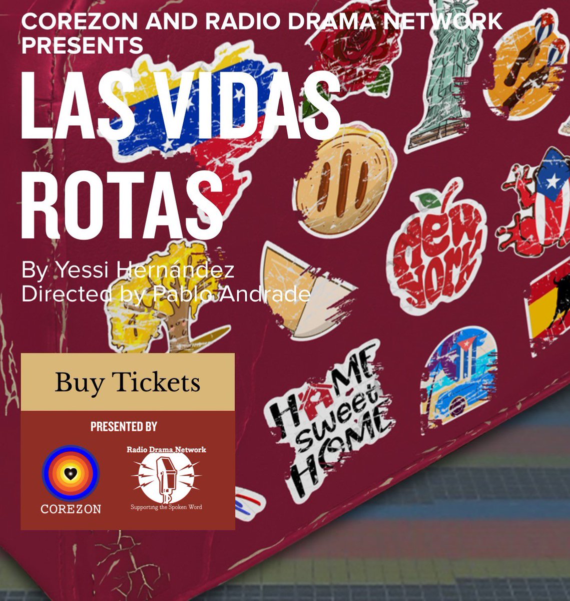 “Las Vidas Rotas” Winner of The Miranda Family National Playwriting Competition!
This play will have you laughing, shedding a tear, and cheering for the remarkable contributions of immigrants in America. 
Sept 19-29
Get Tix! repertorio.nyc/show/1647/las-…

#teatro #offbroadway #nyc