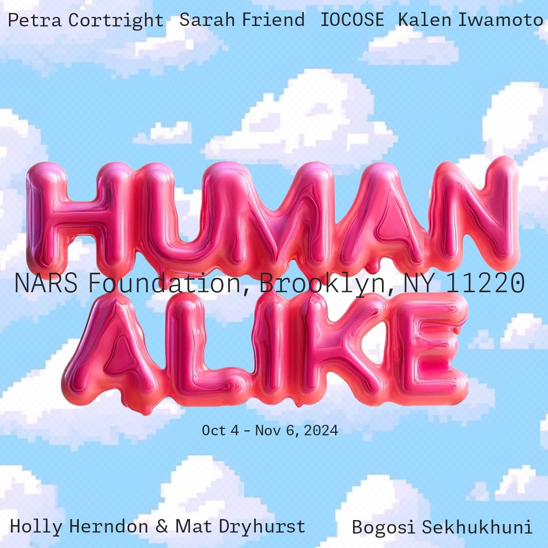 Kalen Iwamoto (@kaleniwamoto) on Twitter photo Honoured to be part of this exhibition at <a href="/narsfoundation/">NARS Foundation</a>, curated by <a href="/Lindaonmars/">Linda Rocco</a>. Will be showing my very first work on the blockchain…
New York friends, please come by opening on Oct 4. Honoured to be part of this exhibition at <a href="/narsfoundation/">NARS Foundation</a>, curated by <a href="/Lindaonmars/">Linda Rocco</a>. Will be showing my very first work on the blockchain…
New York friends, please come by opening on Oct 4.