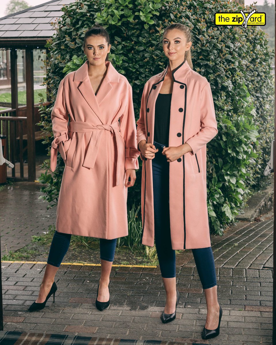 🔄 Monday Makeover! 🔄

Before ➡️ Classic one-tone soft tailored coat

Alteration ➡️ Addition of masculine trim &amp; buttons to give it a sharp military cut. Cuffs removed and collar opened.

#mondaymakeover #sustainablefashion #sustainability #alterations #thezipyard #pinkcoat