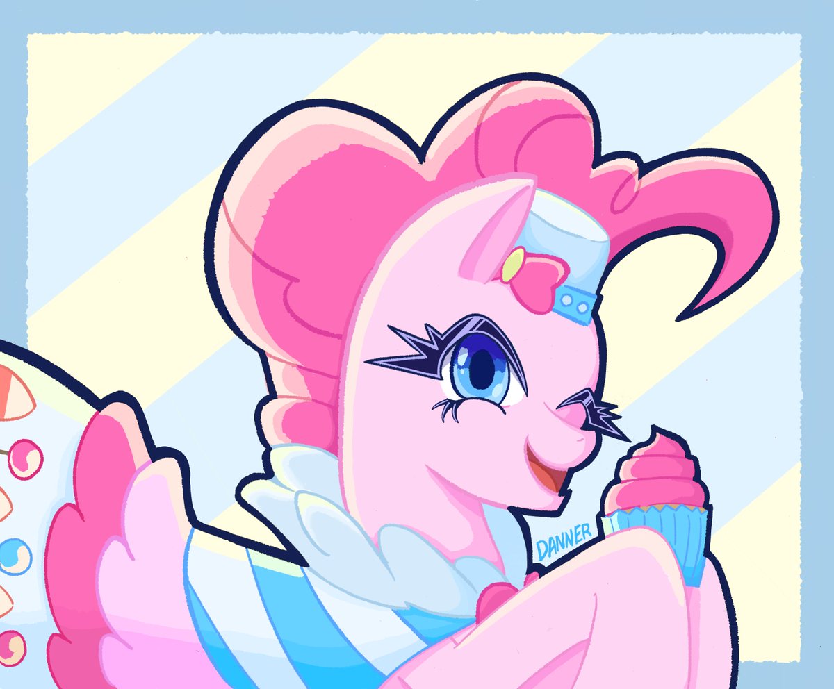 Dannerartista's tweet photo. Pinkie Pie con su vestido de la gran gala del galope, estoy experimentando con algunos estilos de dibujo.  #PinkiePie #GranGallopingGala #mlp #mlpg4 https://t.co/CBZnSIxYPI