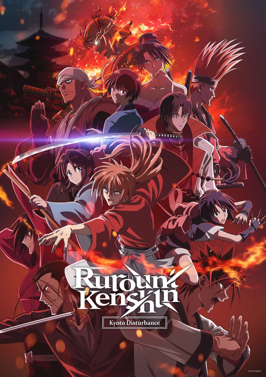 Nuevo póster promocional para
Rurouni Kenshin: Kyoto Disturbance

- Estreno el 3 de octubre 🍿🎥