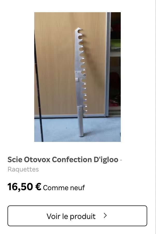 Si certains d'entre vous se motivent à gravir des montagnes depuis qu'Inox est monté au sommet de l'Everest, on a pas mal de matériel d'alpinisme de seconde main chez nous. Et on vous promet qu'il y en a (vraiment !) pour TOUS les goûts 🏔 #Kaizen #Inoxtag