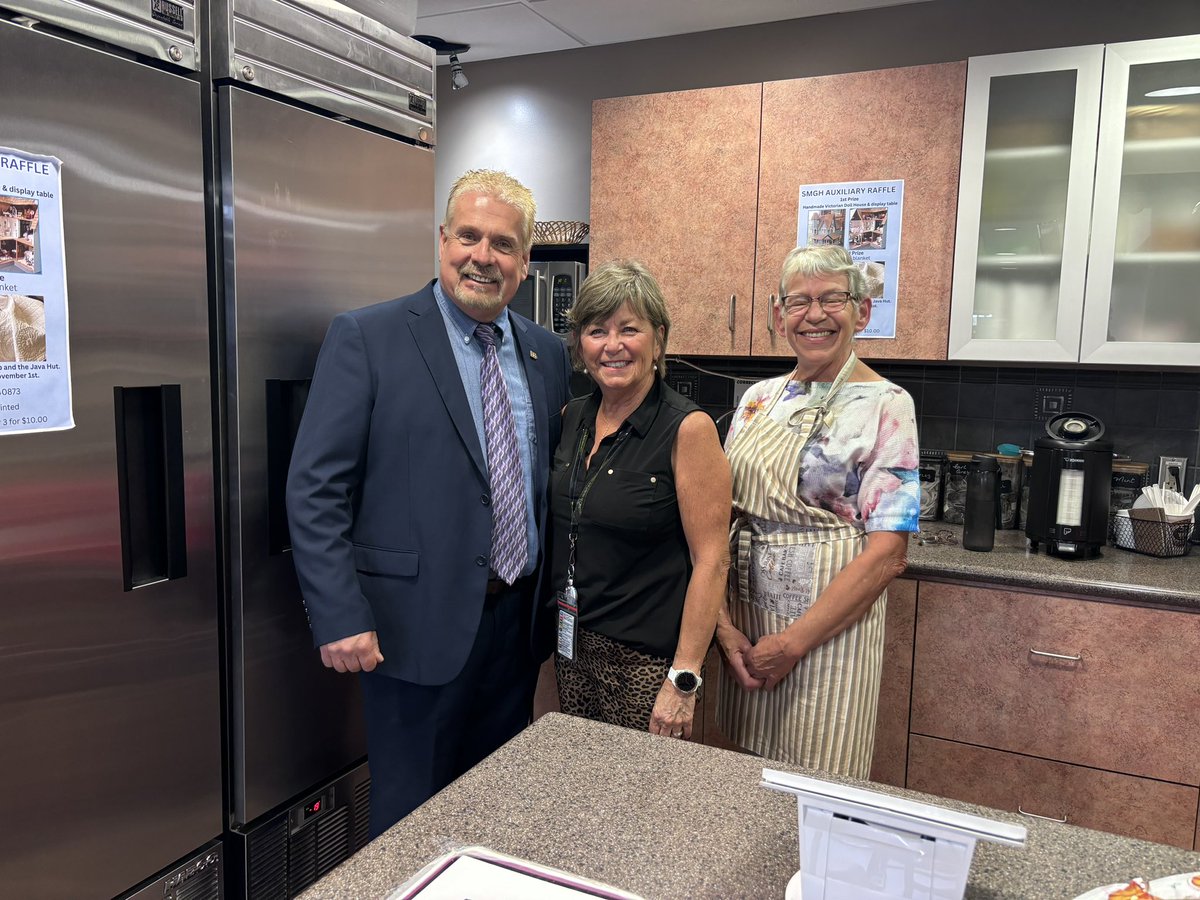 Had a fantastic visit to <a href="/SMGHFoundation/">Strathroy Middlesex General Hospital Foundation</a>! It was exciting to see the progress on the new MRI suite, which will be ready by Spring 2025. We also discussed updates needed for the 60+ year old hospital to keep providing the exceptional care it's known for.
Exciting times are ahead!