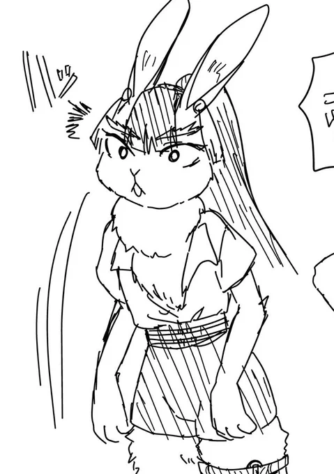 描きたくなった…!けも雪! 