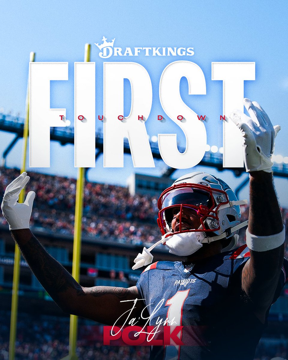 Patriots's tweet photo. Welcome to the league, @jpolk_22 👏 https://t.co/Kowl0vuoJp