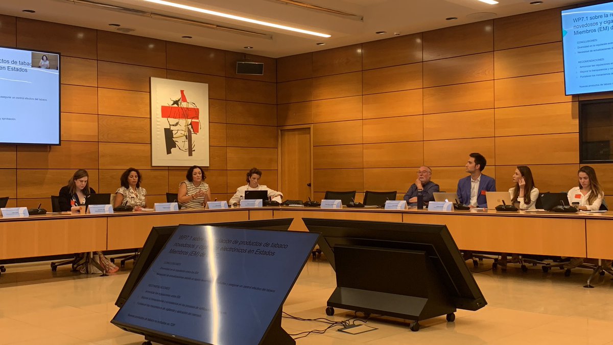 soniacebrian1's tweet photo. Hoy hemos participado @fr_pascualp y yo en la Jornada JACT2 SPAIN, representando a @CNPT_E junto a otros compañeros especializados en Tabaquismo, para contar el papel de las entidades españolas en la acción europea para el control del tabaco.
#jact2 #ENDGAME #ecig https://t.co/55nOhtC7Pe