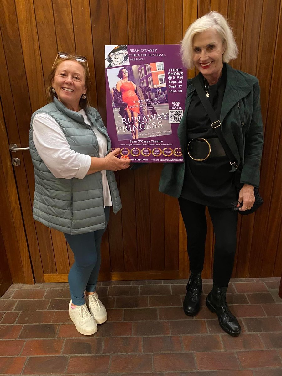 Seán O’Casey Festival (@festivalsean) on Twitter photo “Runaway Princess” opens tonight.
Monday / Tuesday / Wednesday
eventbrite.ie/e/runaway-prin…
<a href="/AntoSeery/">Anto Seery</a> <a href="/PhelimDrew/">Phelim Drew</a> <a href="/NEIC_Dublin/">NEIC</a> <a href="/island_mud/">MudIsland</a> <a href="/IrishAmWA/">Irish American Writers & Artists</a> <a href="/nearfm/">Near FM</a> <a href="/dublinpeople/">Dublin People</a> <a href="/dublincityfm/">Dublin City FM</a> <a href="/98FM/">98FM</a> <a href="/TodayFM/">Today FM 💛</a> <a href="/FM104/">FM104</a> <a href="/DublinInquirer/">Dublin Inquirer</a> <a href="/SAOLprojectIRL/">SAOL Project</a> <a href="/HiddenSkirts/">Hidden Skirts Theatre</a> <a href="/5lampsarts/">Five Lamps Arts Festival</a> <a href="/island_mud/">MudIsland</a> “Runaway Princess” opens tonight.
Monday / Tuesday / Wednesday
eventbrite.ie/e/runaway-prin…
<a href="/AntoSeery/">Anto Seery</a> <a href="/PhelimDrew/">Phelim Drew</a> <a href="/NEIC_Dublin/">NEIC</a> <a href="/island_mud/">MudIsland</a> <a href="/IrishAmWA/">Irish American Writers & Artists</a> <a href="/nearfm/">Near FM</a> <a href="/dublinpeople/">Dublin People</a> <a href="/dublincityfm/">Dublin City FM</a> <a href="/98FM/">98FM</a> <a href="/TodayFM/">Today FM 💛</a> <a href="/FM104/">FM104</a> <a href="/DublinInquirer/">Dublin Inquirer</a> <a href="/SAOLprojectIRL/">SAOL Project</a> <a href="/HiddenSkirts/">Hidden Skirts Theatre</a> <a href="/5lampsarts/">Five Lamps Arts Festival</a> <a href="/island_mud/">MudIsland</a>