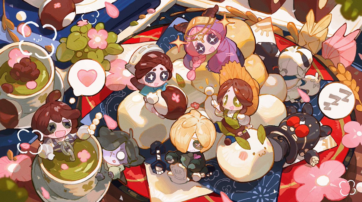 今日は #十五夜 なの！🎑 エマたちも満月をながめながら、 もちもちの