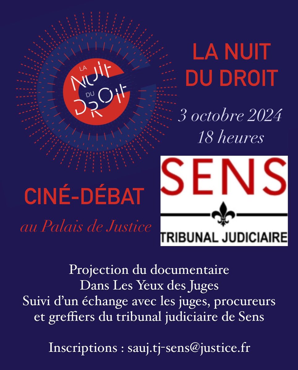 Tribunal judiciaire de Sens tweet media
