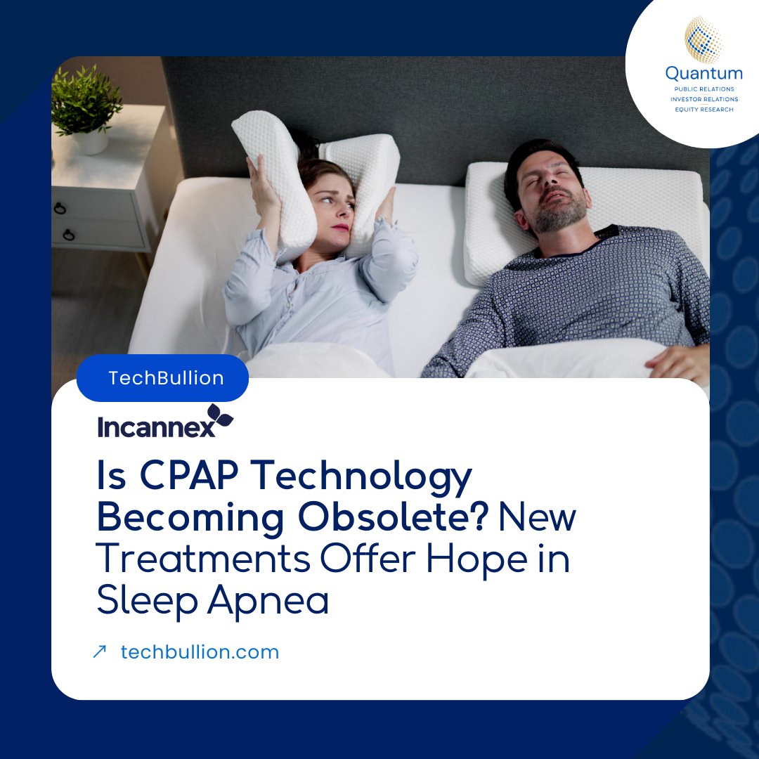 Quantum Media Group, LLC (@quantummediallc) on Twitter photo <a href="/AriZoldan/">Ari Zoldan</a> discusses a new survey on <a href="/TechBullion/">TechBullion</a> suggesting CPAP tech may become obsolete in treating OSA. Promising new treatments, including <a href="/ASX_IHL/">Incannex Healthcare Inc.</a>'s pill-form IHL-42X (Phase 2/3 trials), are highlighted 💊✨ Read more: tinyurl.com/yb6yf9bn #SleepApnea #SleepHealth <a href="/AriZoldan/">Ari Zoldan</a> discusses a new survey on <a href="/TechBullion/">TechBullion</a> suggesting CPAP tech may become obsolete in treating OSA. Promising new treatments, including <a href="/ASX_IHL/">Incannex Healthcare Inc.</a>'s pill-form IHL-42X (Phase 2/3 trials), are highlighted 💊✨ Read more: tinyurl.com/yb6yf9bn #SleepApnea #SleepHealth