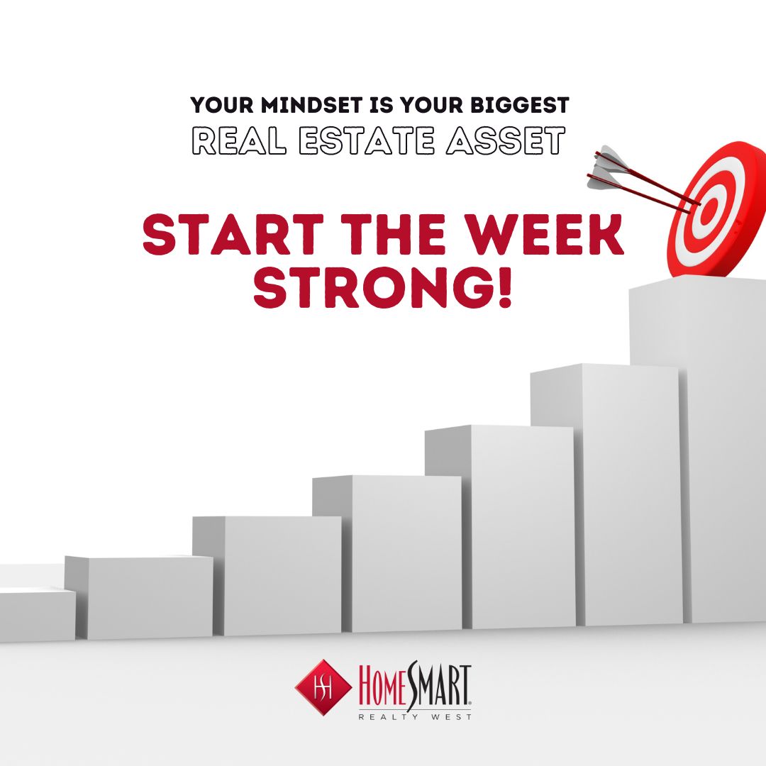 HomeSmartWest's tweet photo. It's a new week, full of endless possibilities! 

Remember, success isn't just about the big wins, it's about consistent effort and dedication. Let's start this week strong and keep the momentum going!

#MondayMotivation #RealEstate #LuxuryRealEstate #homesweethome  #homesmart https://t.co/X6A3q1U7Iy