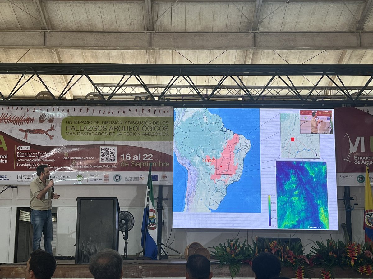 Sibeli A. Viana (Pontifica Universidad Catolica, Goias, Brazil) nos trae a Goias para hablar sobre los Cerrados 
#EIAA2024 #GUAVIARE #ARQUEOLOGIAAMAZONICA <a href="/LASTJOURNEY5/">LASTJOURNEY</a> <a href="/UofEArchaeology/">Exeter Archaeology</a> 
LiveFeed
facebook.com/share/v/R6ChDJ…