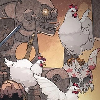 A #SneakPeek of this week's #FanArt drop by @Portaveritas and <a href="/Luiz_zavalart/">Luiz Zavala</a>! This entire month of September, we're celebrating NATIONAL LUCHA LIBRE DAY! 1/3