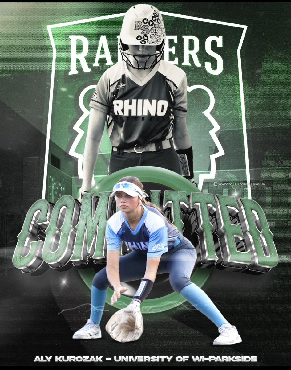 CONGRATS TO ALY KURCZAK FOR HER COMMIT TO UNIVERSITY OF WISCONSIN-PARKSIDE! we're so proud of you and all your hard work!