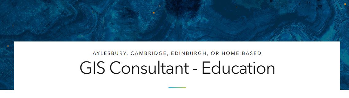 GIS4HE's tweet image. Are you passionate about the role geospatial education can play? Exciting news! We have a great opportunity for you to join us as a GIS Consultant in our Education team. Find out more and apply today via our website. #GIS #ArcGIS #DataScience #Education esriuk.com/en-gb/careers/…