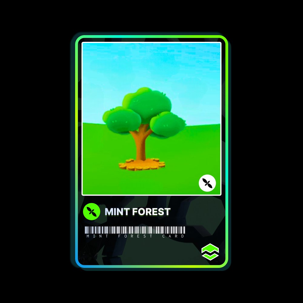 New NFT is Here! ✨

 Mint🌳MINT FOREST🌳 on <a href="/Mint_Blockchain/">Mint</a>🍀 

🌴 Free Mint: nerzo.xyz/mintforest 

🔹RT 🔄 &amp; Comment Address 💬

#MintForest