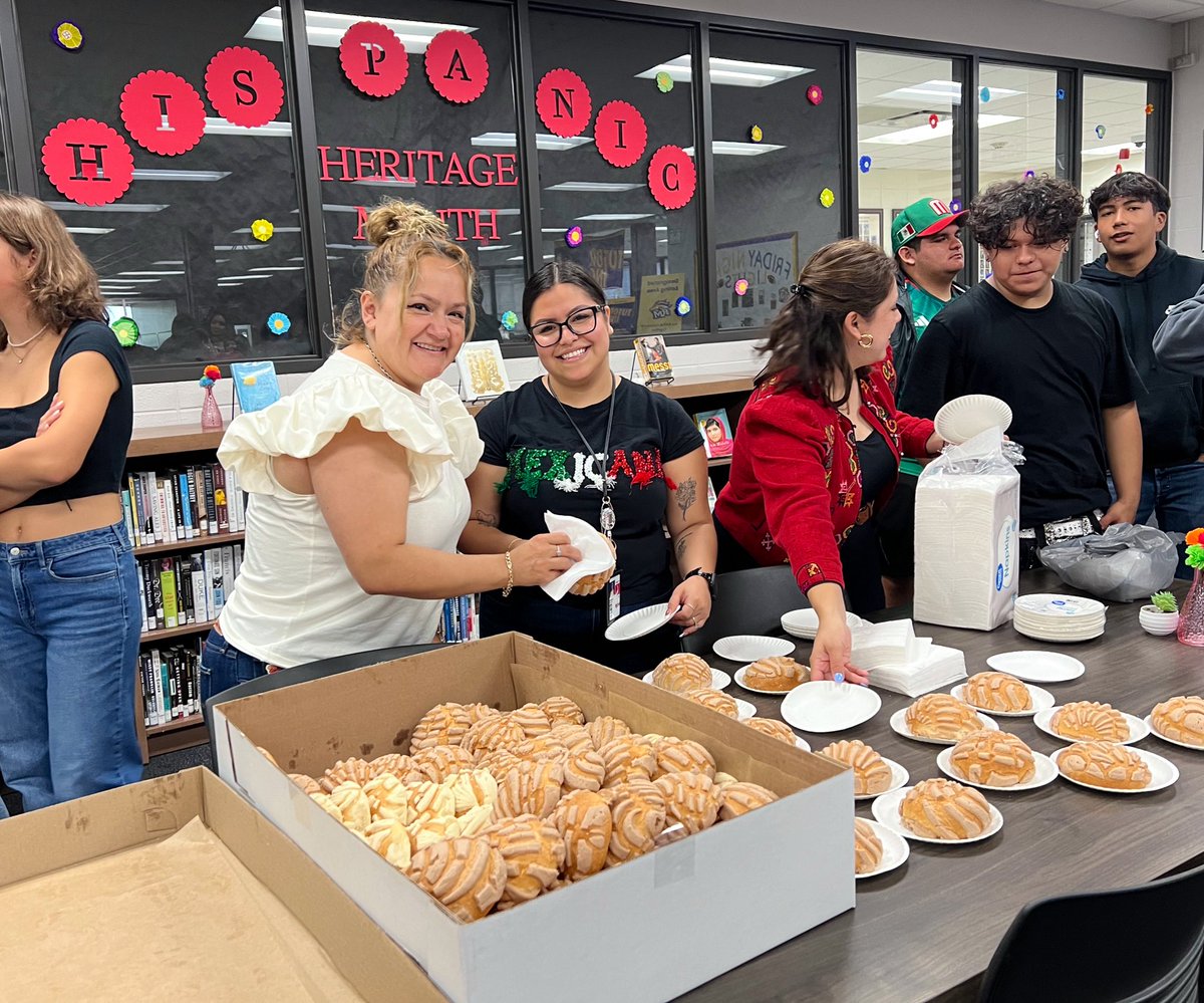 mary luckritz (@mluckritz) on Twitter photo New Spanish Book Collection!
As part of Hispanic Heritage Month kickoff, students & staff came together in <a href="/RMHSMUSTANGS/">Rolling Meadows HS</a> Library to introduce new collection! Shoutout Mr. Parra Garcia & Mrs. Shaw & committee!!!
<a href="/District214/">District 214</a> <a href="/parramiguel7/">Miguel Parra Garcia</a> <a href="/ScottRoweEdD/">Scott Rowe Ed.D.</a> <a href="/NEW_RMHS_NHS23/">Rolling Meadows High School NHS</a> <a href="/STEMLdr/">Dr. Lazaro Lopez</a> New Spanish Book Collection!
As part of Hispanic Heritage Month kickoff, students & staff came together in <a href="/RMHSMUSTANGS/">Rolling Meadows HS</a> Library to introduce new collection! Shoutout Mr. Parra Garcia & Mrs. Shaw & committee!!!
<a href="/District214/">District 214</a> <a href="/parramiguel7/">Miguel Parra Garcia</a> <a href="/ScottRoweEdD/">Scott Rowe Ed.D.</a> <a href="/NEW_RMHS_NHS23/">Rolling Meadows High School NHS</a> <a href="/STEMLdr/">Dr. Lazaro Lopez</a>