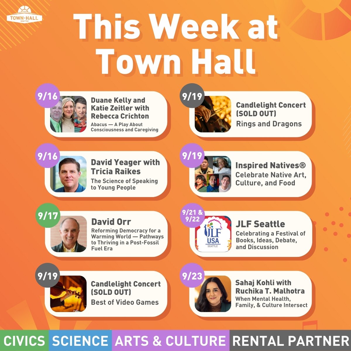 THSEA's tweet image. Join us and our presenting partners for a week of celebrating the arts within cultures and communities. This is definitely one not to miss! 🎭🎨📖

@8thgen 
@JLFLitfest

🎟 Get tickets: bit.ly/3hvu8jz