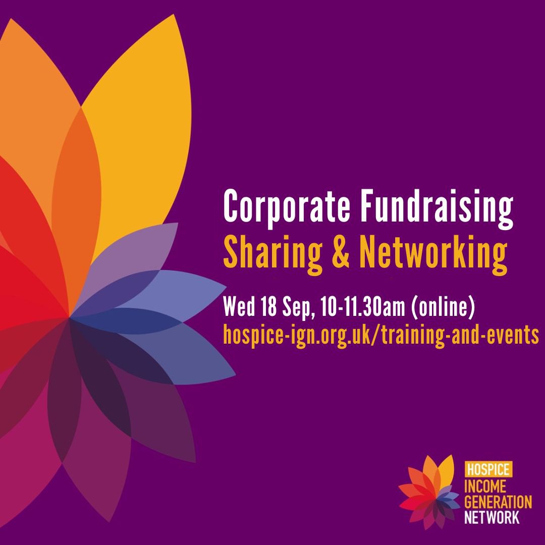 Hospice Income Generation Network tweet media