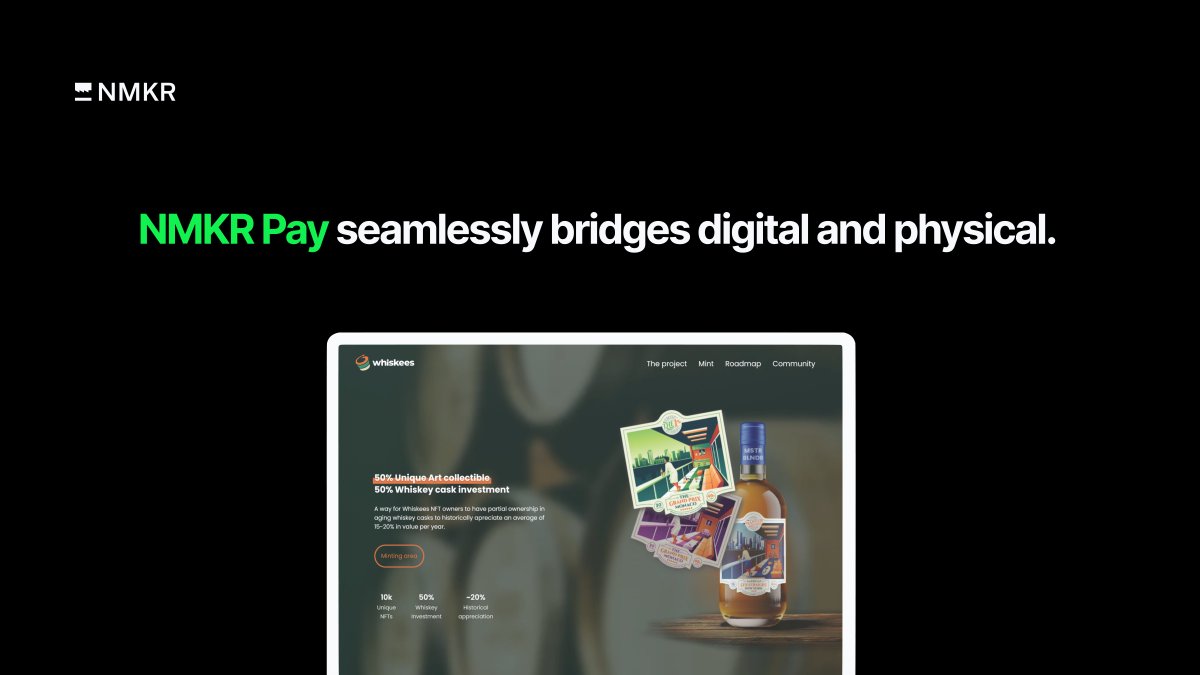 NMKR (@nmkr_io) on Twitter photo Looking back at <a href="/WhiskeesNFTs/">🥃 Whiskees NFTs | SOLD OUT</a>' NFT launch with NMKR Pay:
'User transactions were seamless & people found it exceptionally cool that they could pay for their NFTs using NMKR Pay credit card function. Will definitely use again on our future planned launches!' - CJ Looking back at <a href="/WhiskeesNFTs/">🥃 Whiskees NFTs | SOLD OUT</a>' NFT launch with NMKR Pay:
'User transactions were seamless & people found it exceptionally cool that they could pay for their NFTs using NMKR Pay credit card function. Will definitely use again on our future planned launches!' - CJ