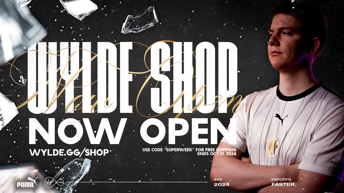 Want to get your hands on some WYLDE kit? 👀 

We're bringing the WYLDE Shop back FOR A LIMITED TIME ONLY! 

Head to wylde.gg/shop and grab yours while stocks last, because when they're gone, they're gone! 

#GOWYLDE ⚡️