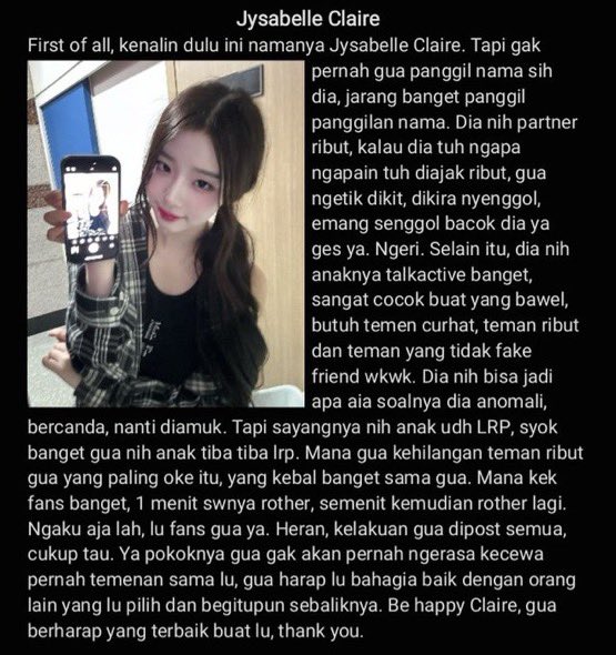 Jysabelle. tweet media