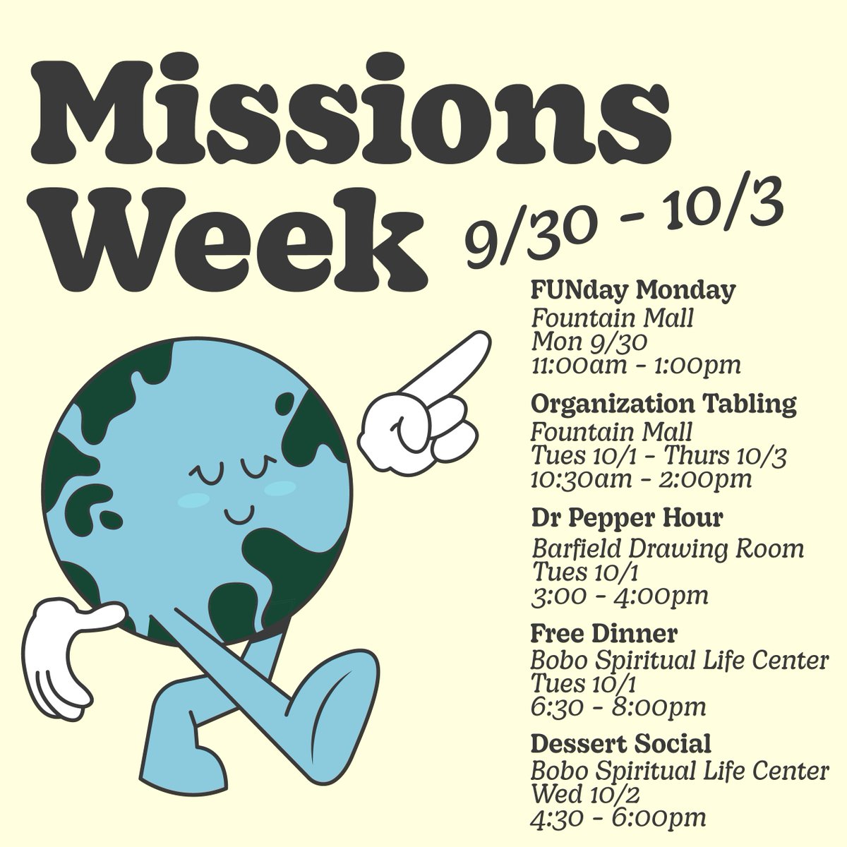 Baylor Missions, Service & Public Life tweet media