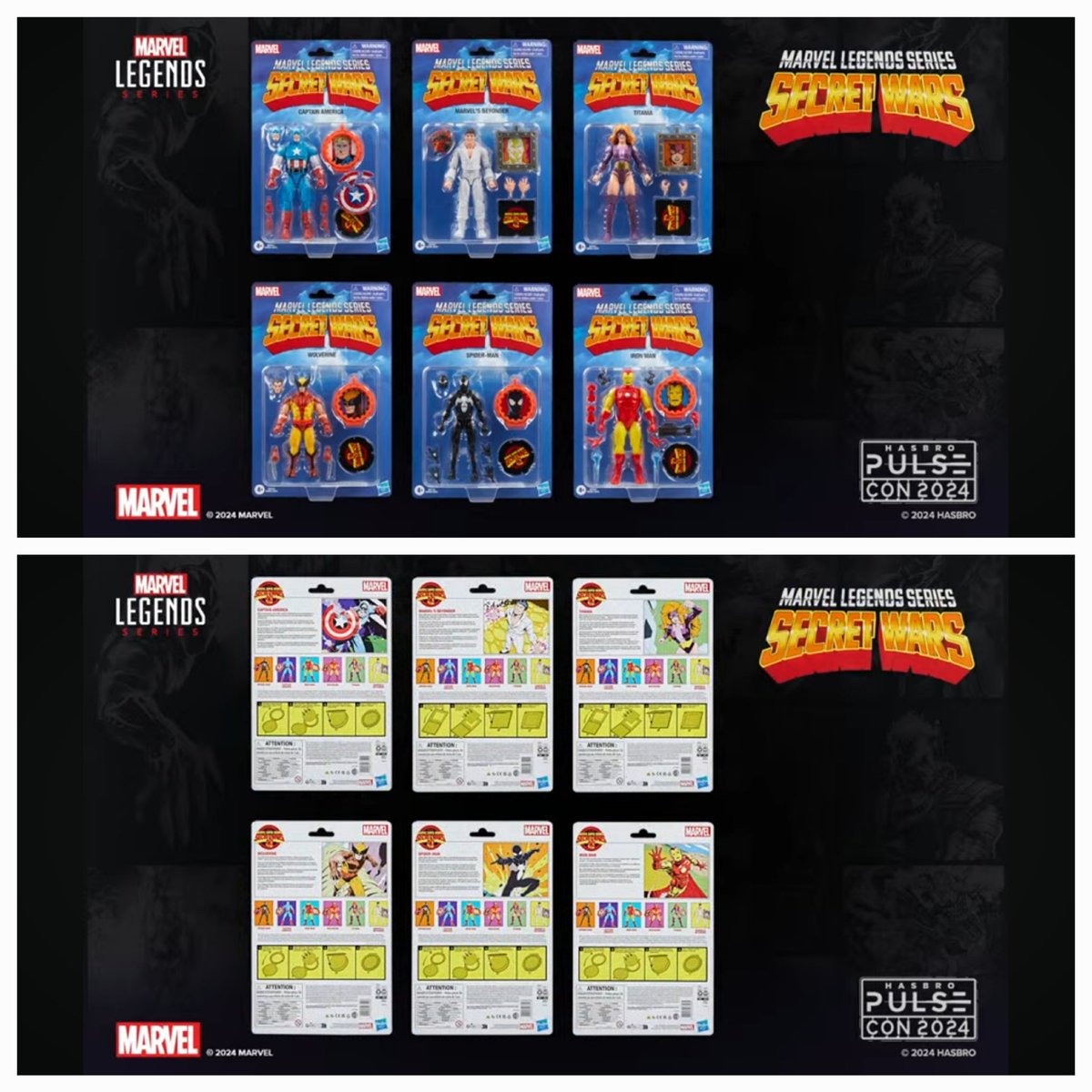 StateOverse's tweet image. ⚠️💢RESTOCK ALERT💢⚠️
#Statoversians!
👁🌛👁
     🫶
A few Marvel Legends Secret Wars action figures are back up for preorder on Amazon ($24.99 each)!

#Hasbro #HasbroPulseCon2024
#ToyEntertainmentNews
TSO&apos;VIN!!
🔥Marvel 
Entertainment Earth - - 👈💥✨️
bit.ly/3LFSGav…